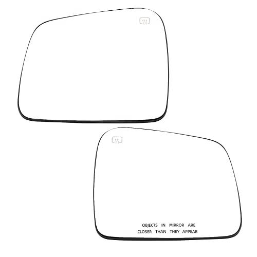 ダッジデュランゴ20142019ジープグランドチェロキー20112020に対応したバッキングプレート付リアビューミラーグラス