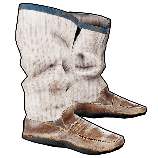 Salvaged Employee Boots Rust Console ItemAnalyst