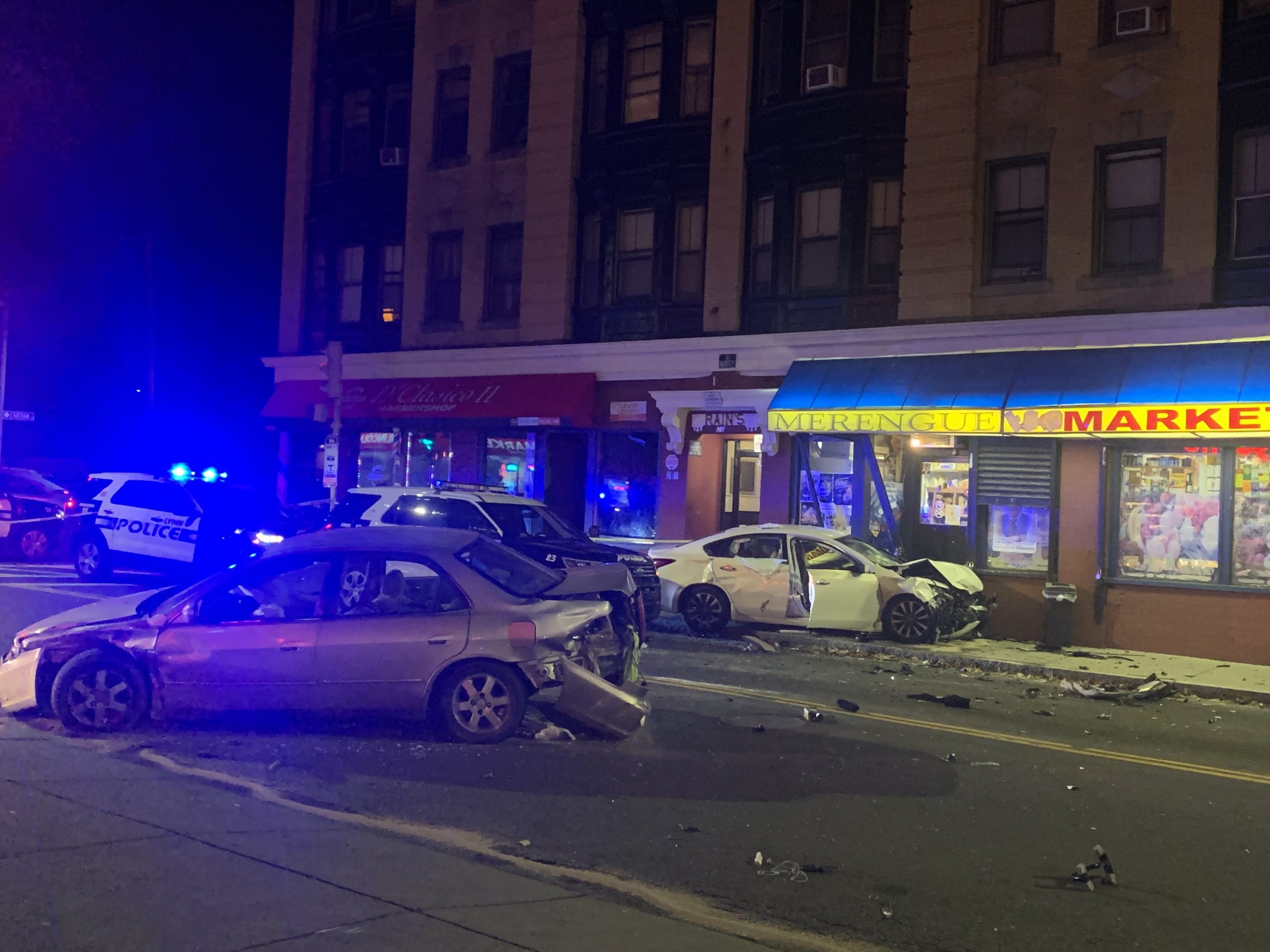 Two arrested after Lynn crash and police chase Itemlive(03)