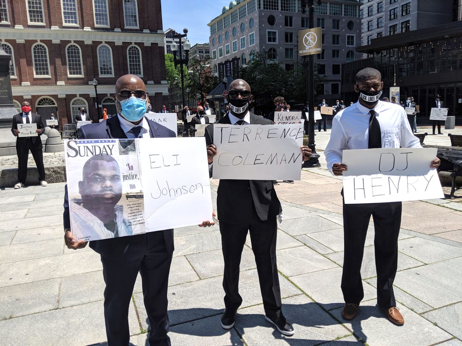 Lynn Classical grad, businessman organizes silent protest Itemlive