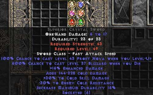 Socketed Buy Diablo 2 Items D2 Items for Sale