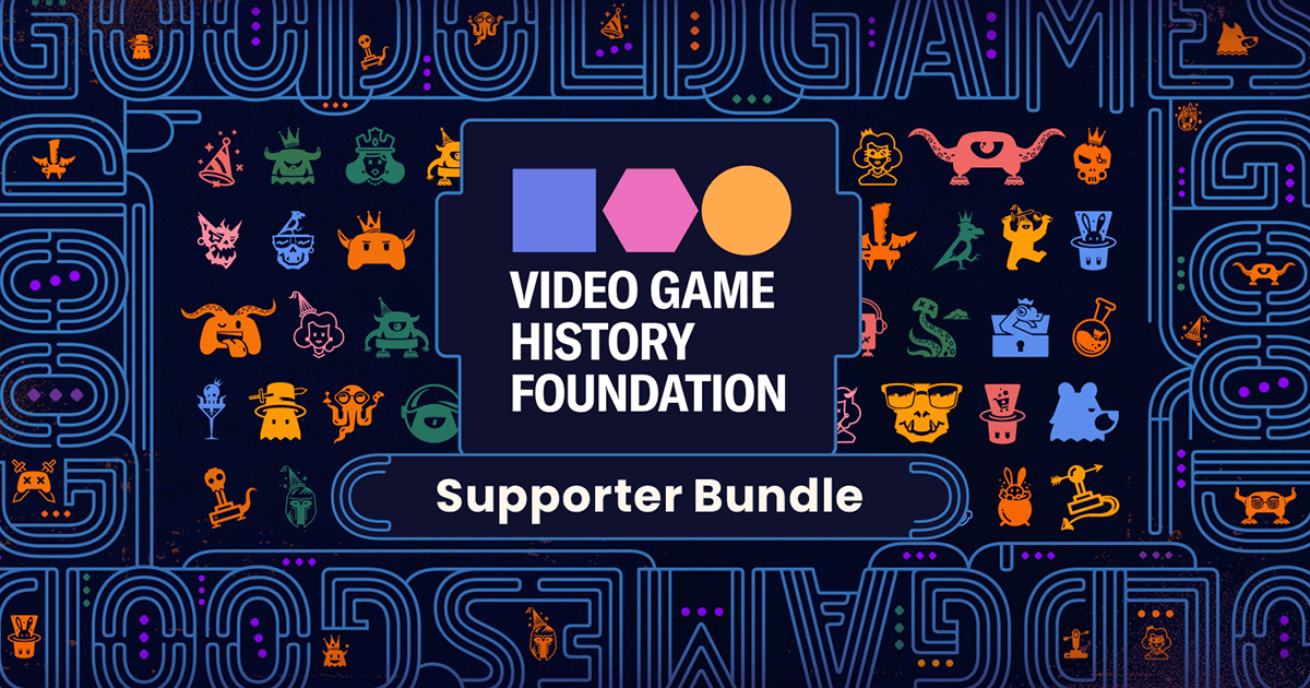Support games preservation with The Video Game History Foundation