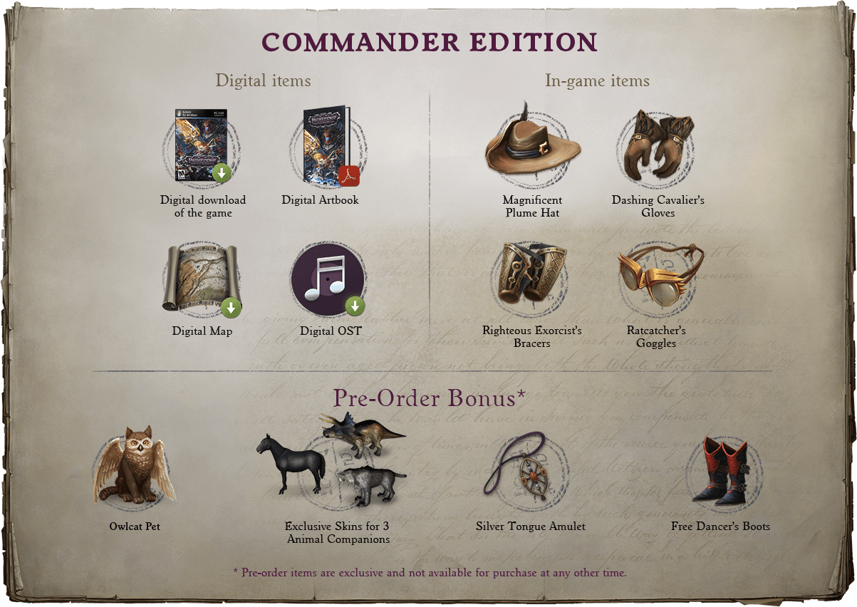 Pathfinder Wrath of the Righteous Commander Edition Dragoon Games