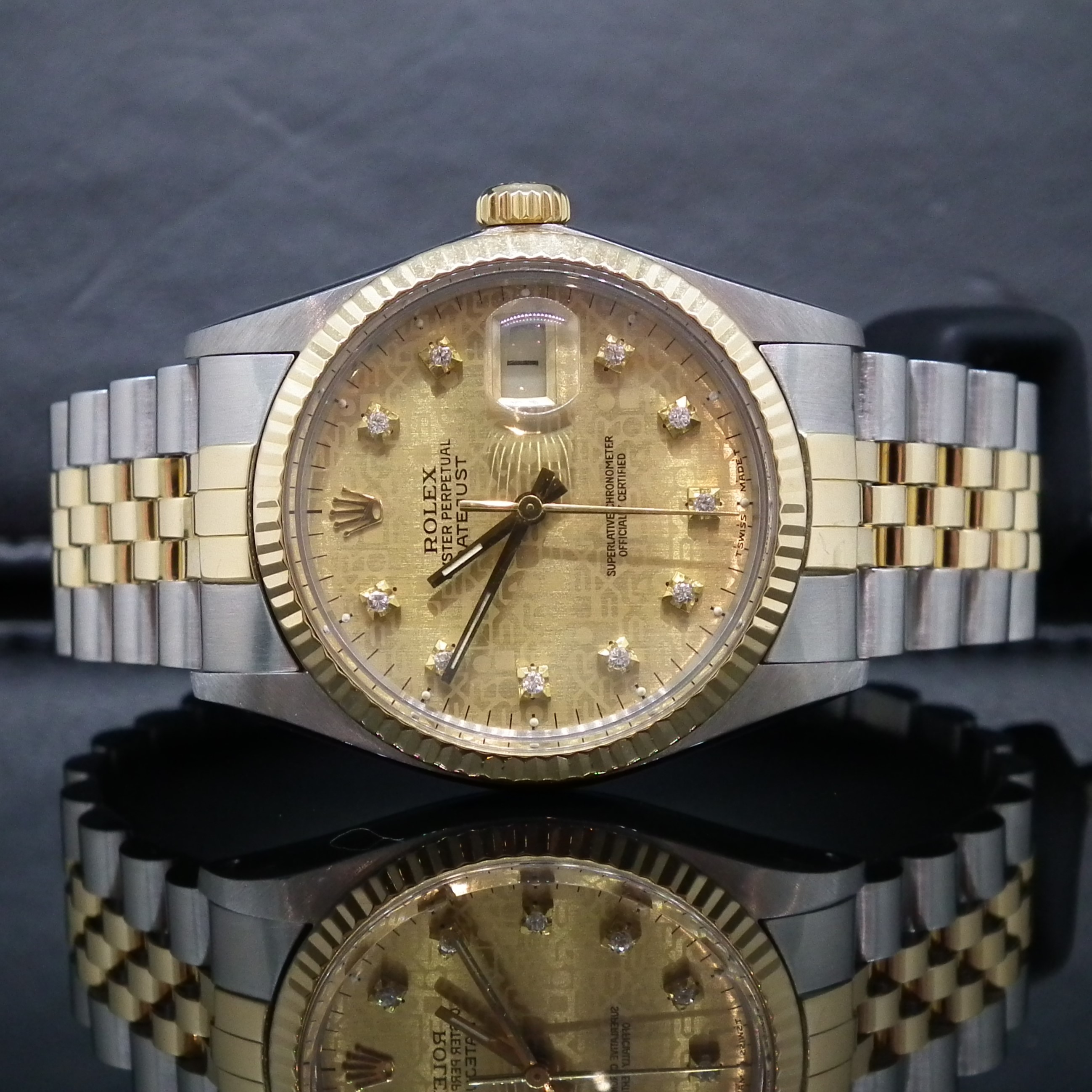 Rolex Datejust With Custom Dial ITEMS OF BEAUTY