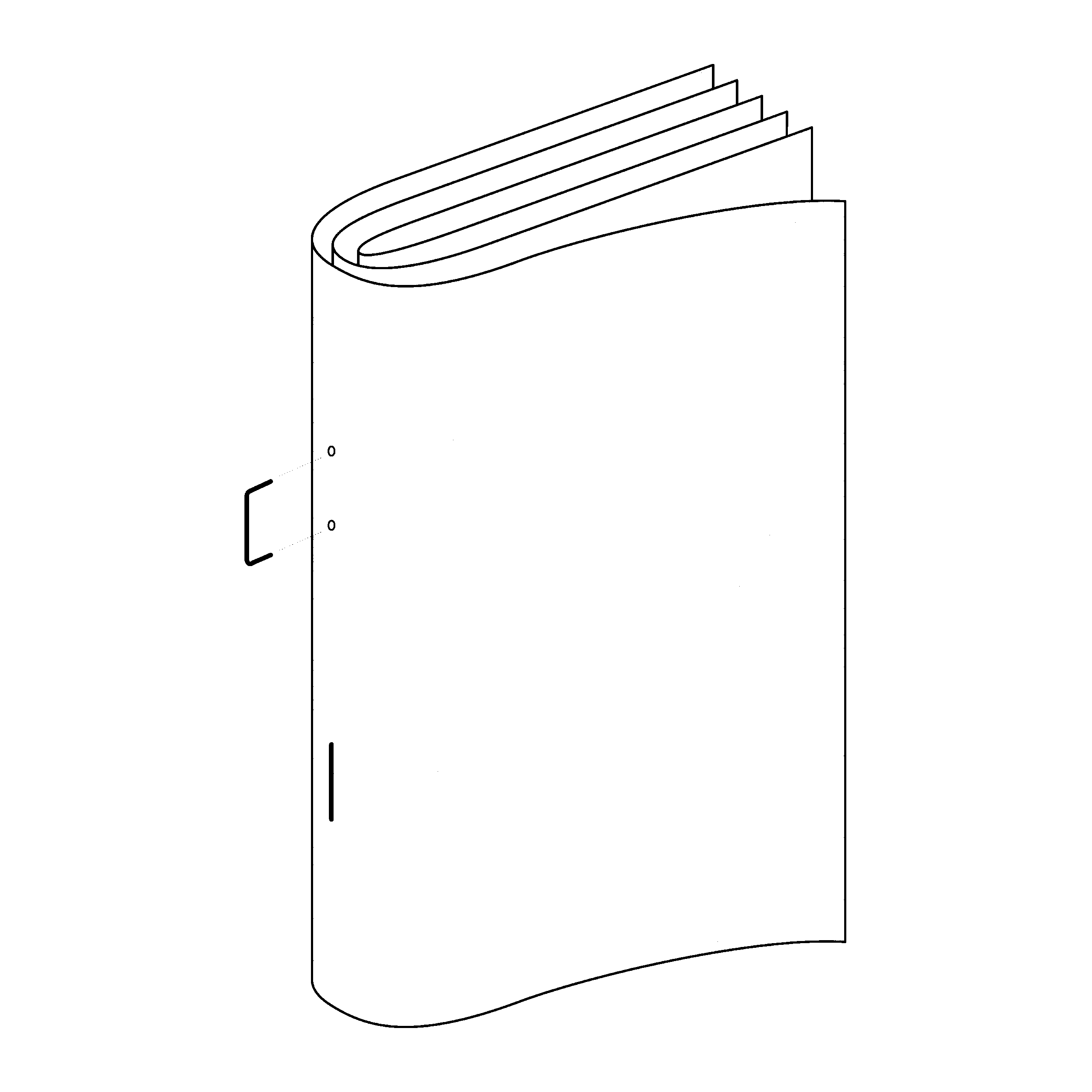 saddle stitch + definition and meaning by itemzero