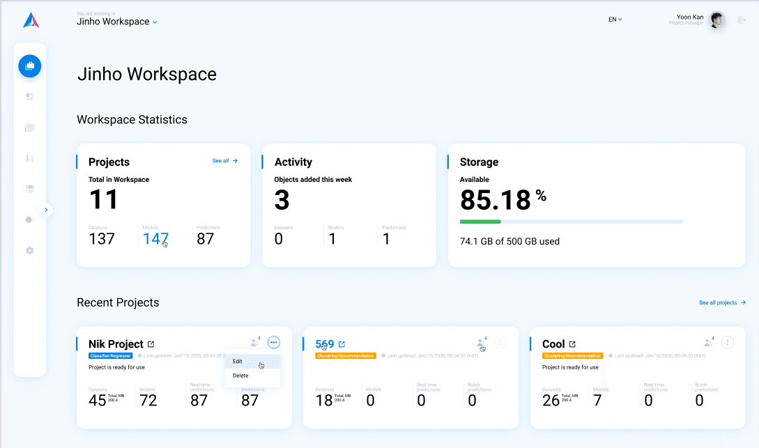 Financial Data Management Platform with Analytics, Reporting and