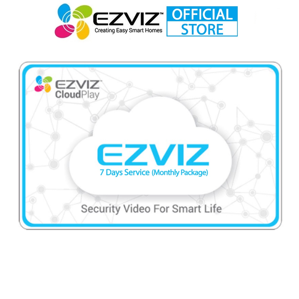 EZVIZ CLOUD SUBSCRIPTION/CLOUD STORAGE TOPUP 1YEAR 7DAY IT Gallery