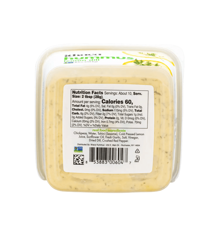 Lemon Dill Hummus Ithaca Hummus