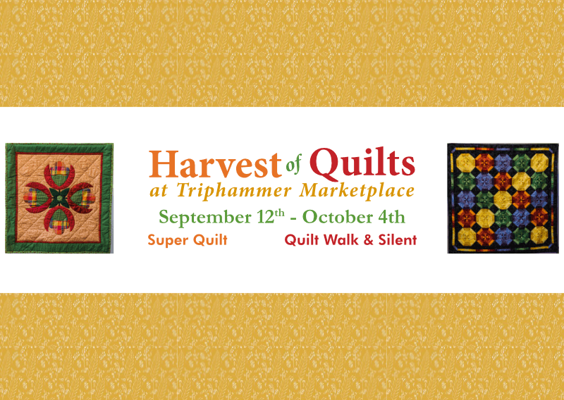 Triphammer Calendar Of Events 2023 Announcing “Harvest of Quilts at Triphammer Marketplace” Finger Lakes