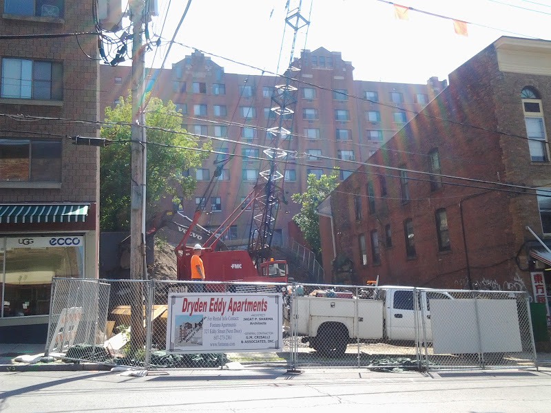 327 Eddy Street (Dryden Eddy Apts) Construction Update 8/2015