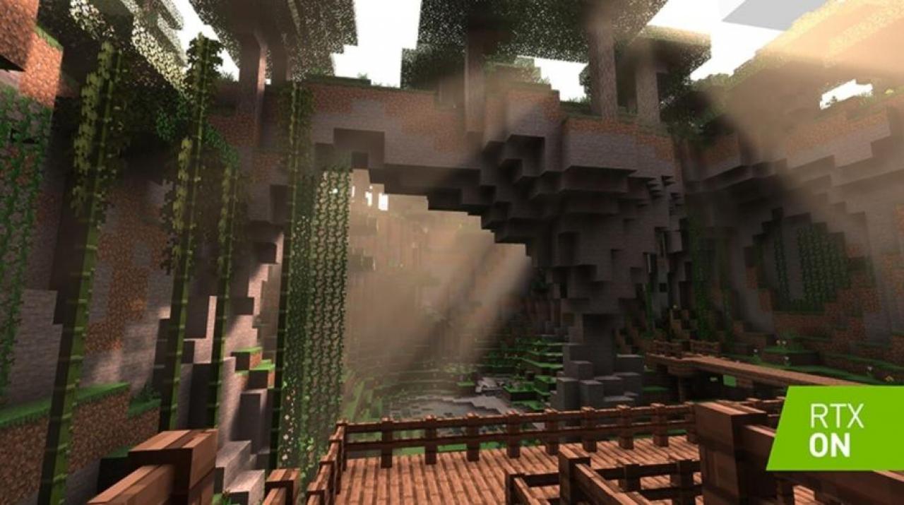 Minecraft RTX ma działać w 1080p i 60 fps z NVIDIA GeForce RTX 2060
