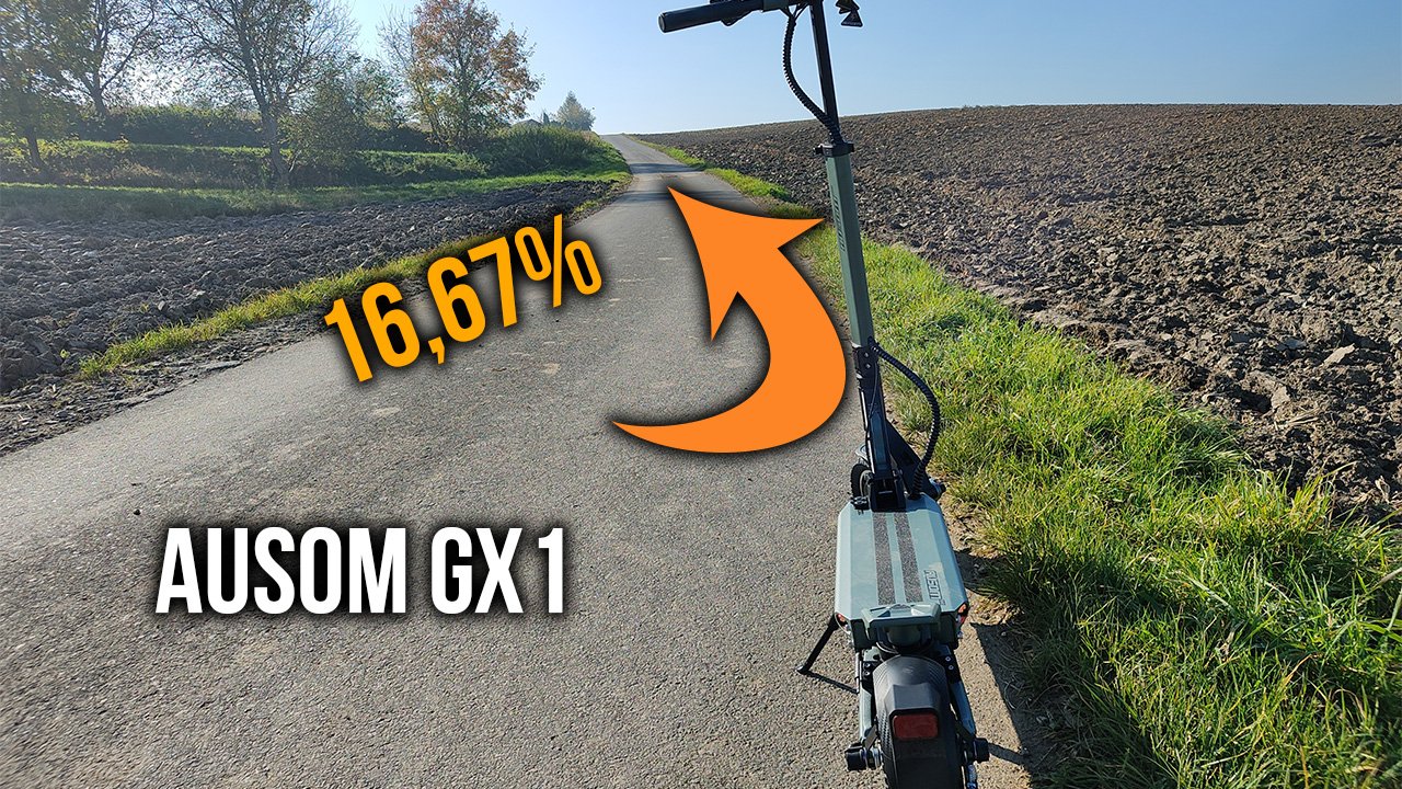 Recenzja Ausom GX1. Hulajnoga dobra, ale dlaczego z tyloma wadami