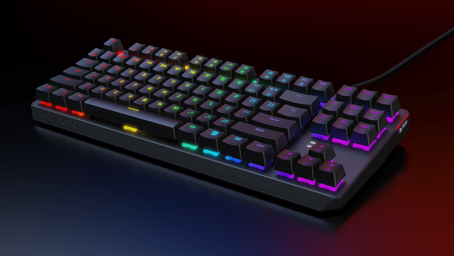 Spc Gear Gk630K / Gk630k Tournament Kailh Brown Rgb Pudding Edition Spc