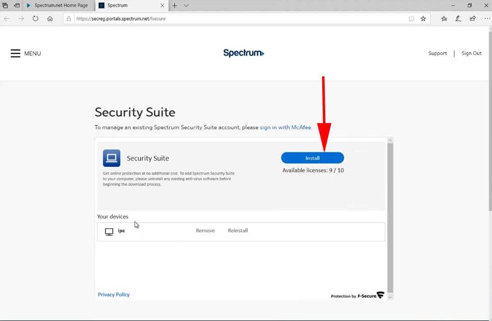 Spectrum Security Suite Full