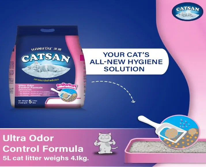 Buy Catsan Ultra Odour Control Clumping Litter For Cats And Kittens ITP