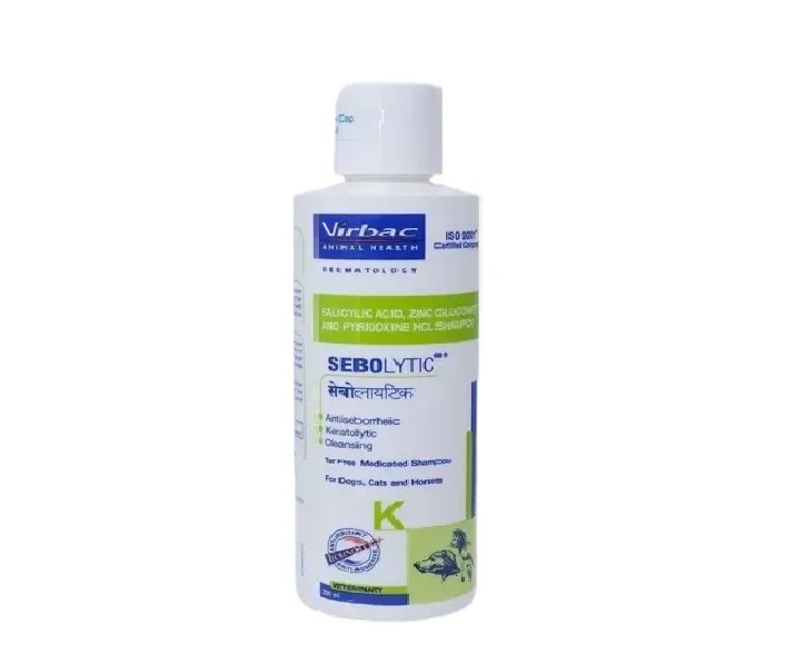 Buy Virbac Sebolytic Medicated Shampoo For Dogs & Cats