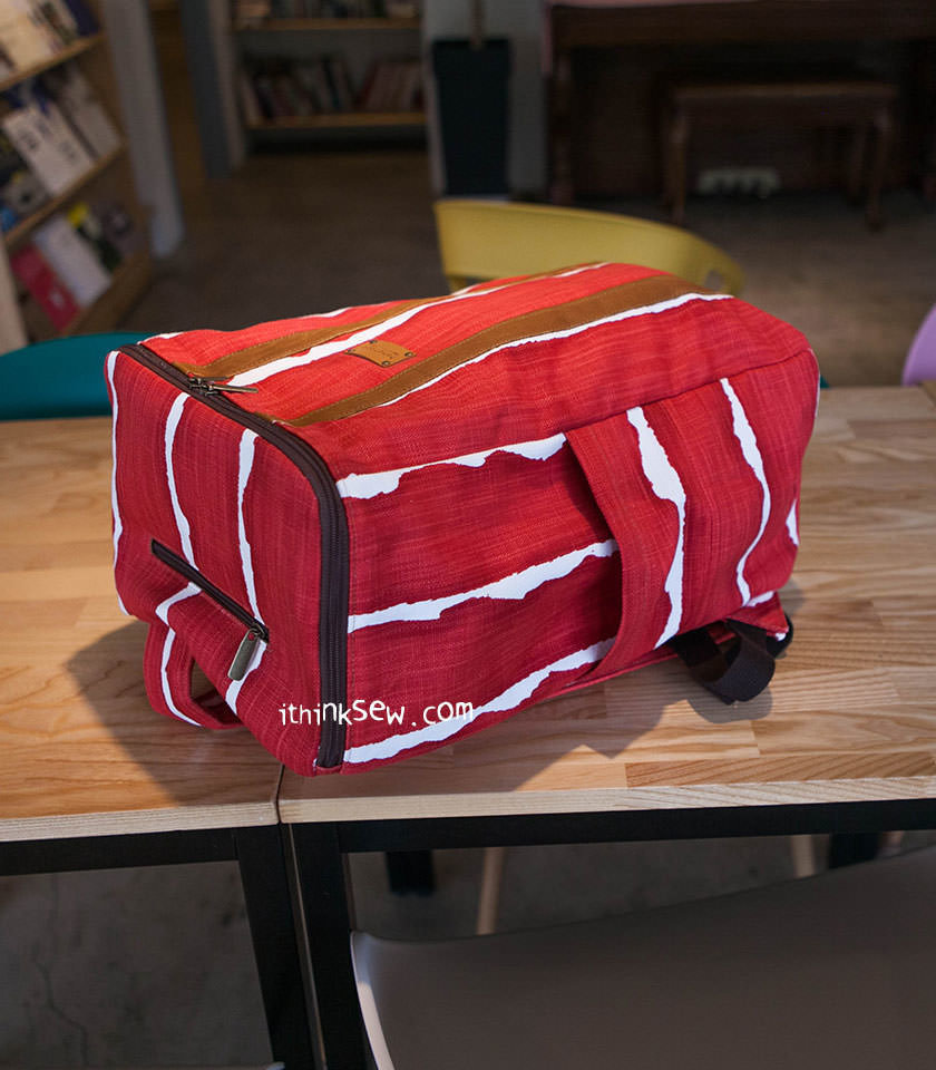 iThinksew Patterns and More Maxine Barrel Backpack PDF Pattern