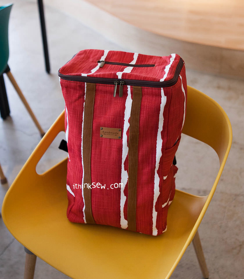 iThinksew Patterns and More Maxine Barrel Backpack PDF Pattern