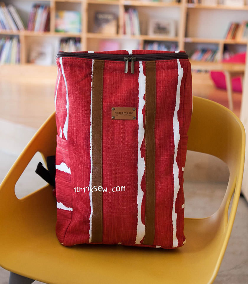 iThinksew Patterns and More Maxine Barrel Backpack PDF Pattern