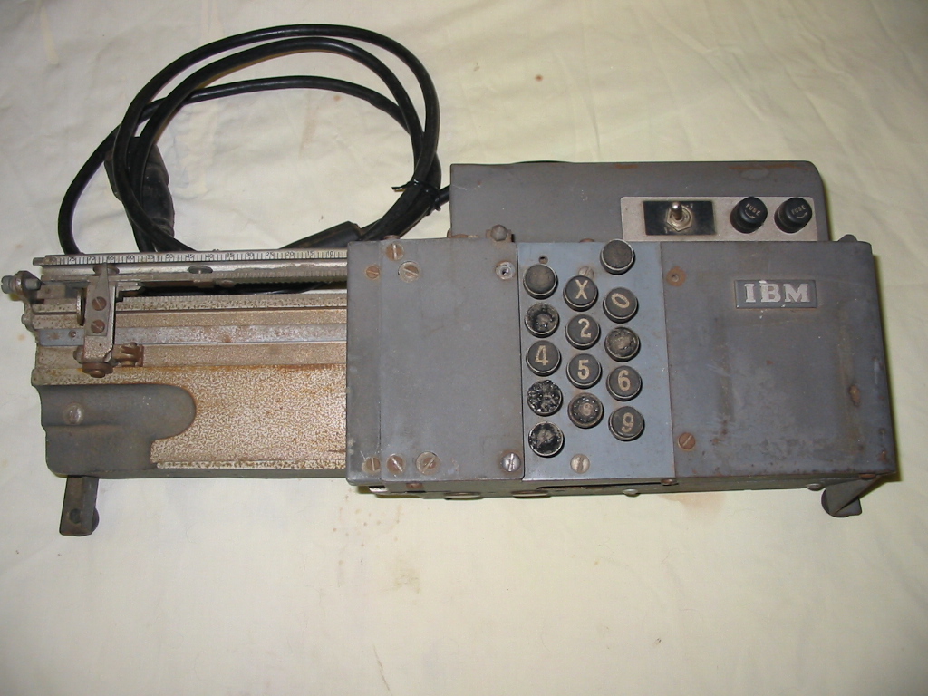 IBM 010 Card Punch IT History Society