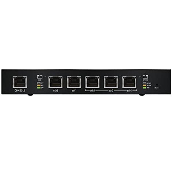 Ubiquiti ERPoe‑5 EdgeRouter PoE 5Port Router With Power Over