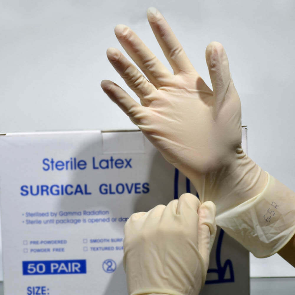 Sterile Latex Surgical Gloves Ithuse Medical