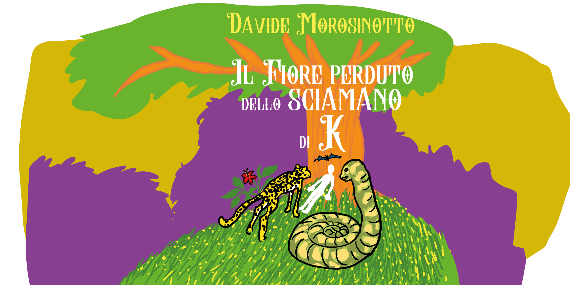 il fiore perduto dello sciamano di K Marco Serpieri illustratore