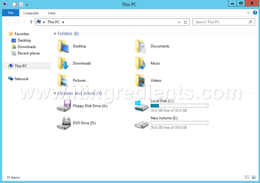 How to Hide Drives using Group Policy in Windows Server 2012 R2