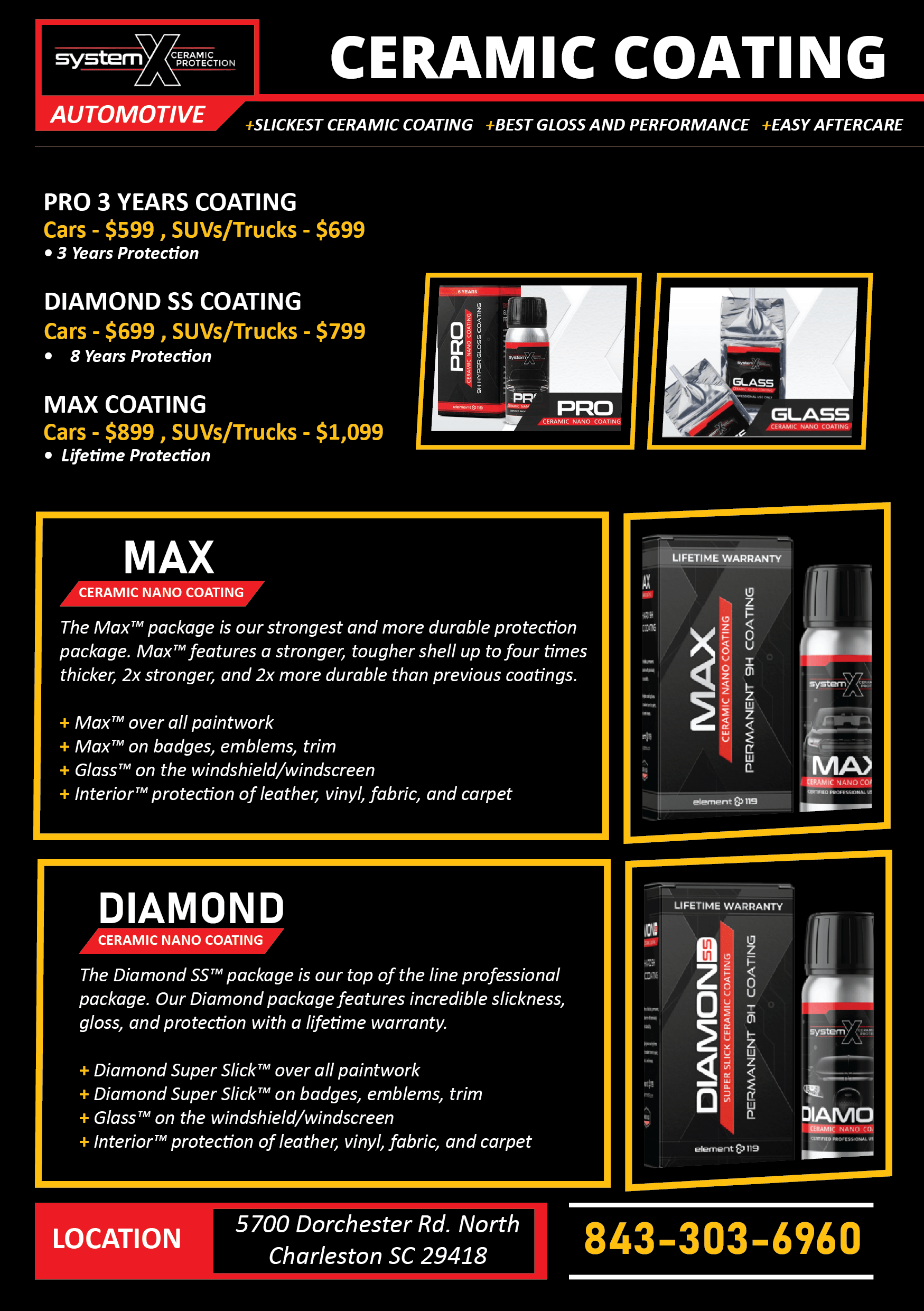 CERAMIC COATING iTint Charleston