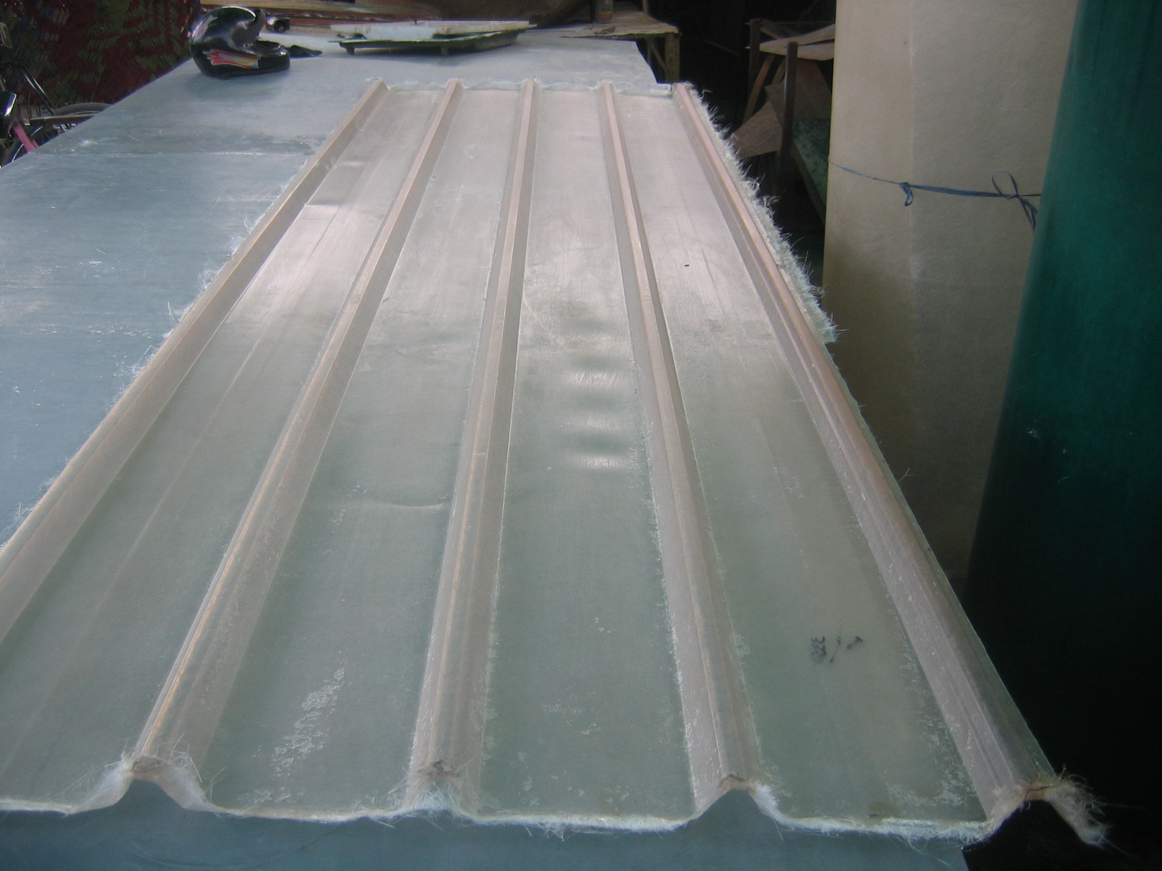 Fiberglass Translucent Ribbed Sky Light, fiberglass skylight panels, f