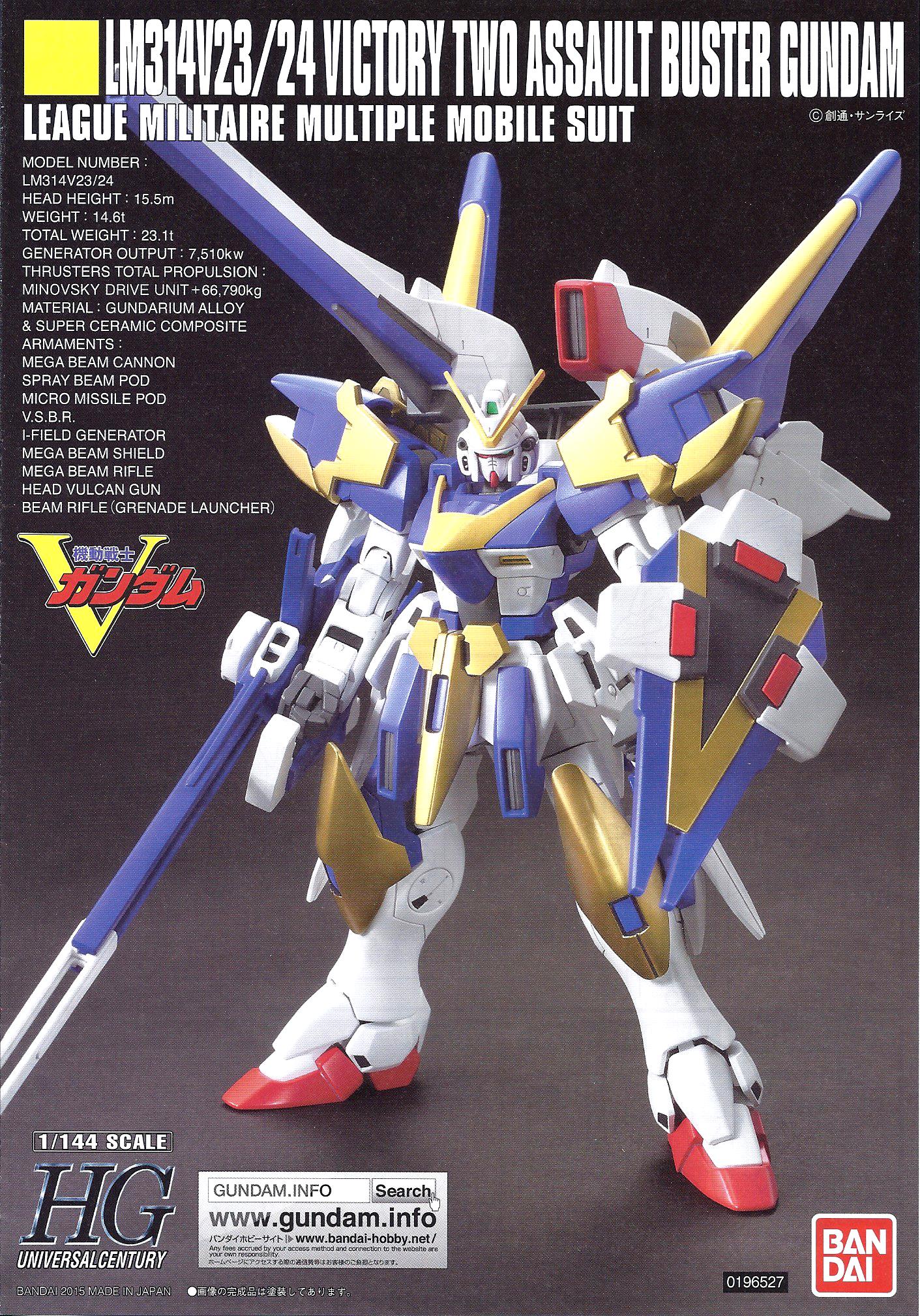 HG Victory Two Buster Gundam It is a Gunpla!