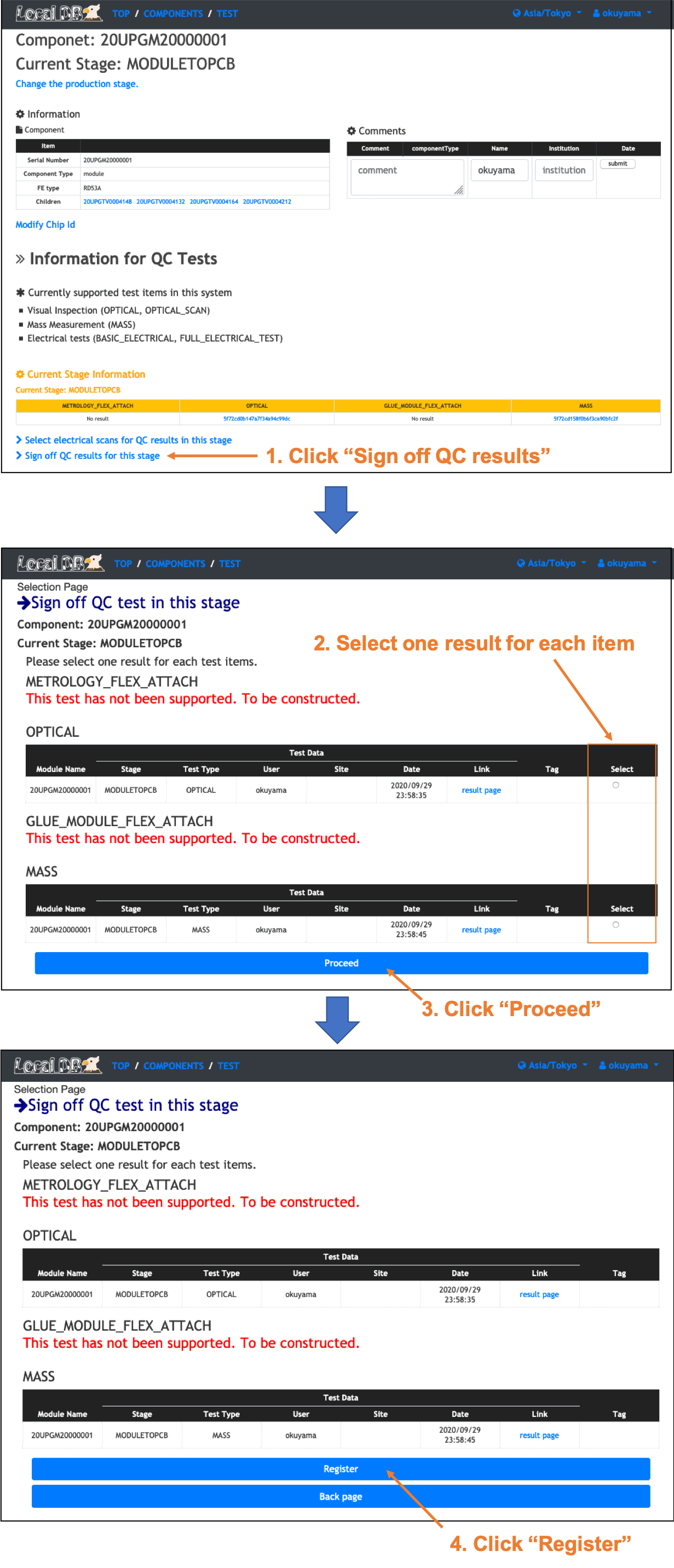 SignOff Results ITk Docs