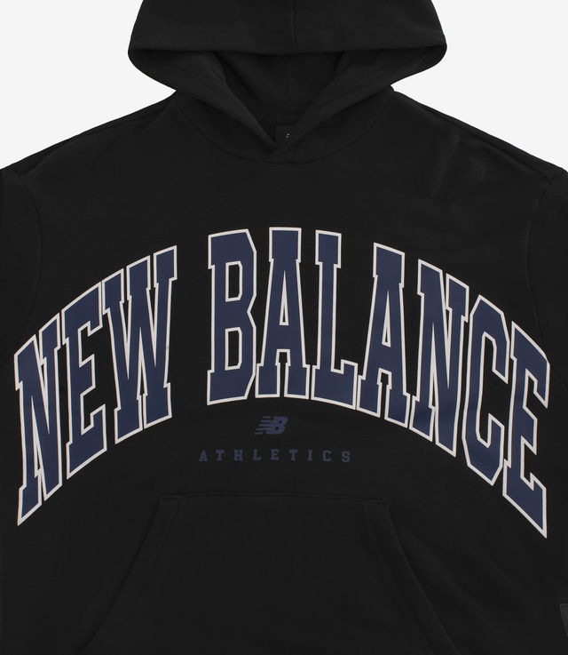 Shop New Balance Unissentials Warped Classics French Terry Hoodie