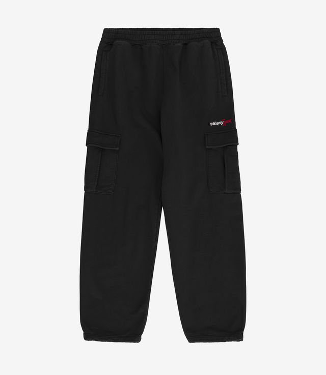 Shop Stussy Sport Cargo Fleece Pant Black at itk online store