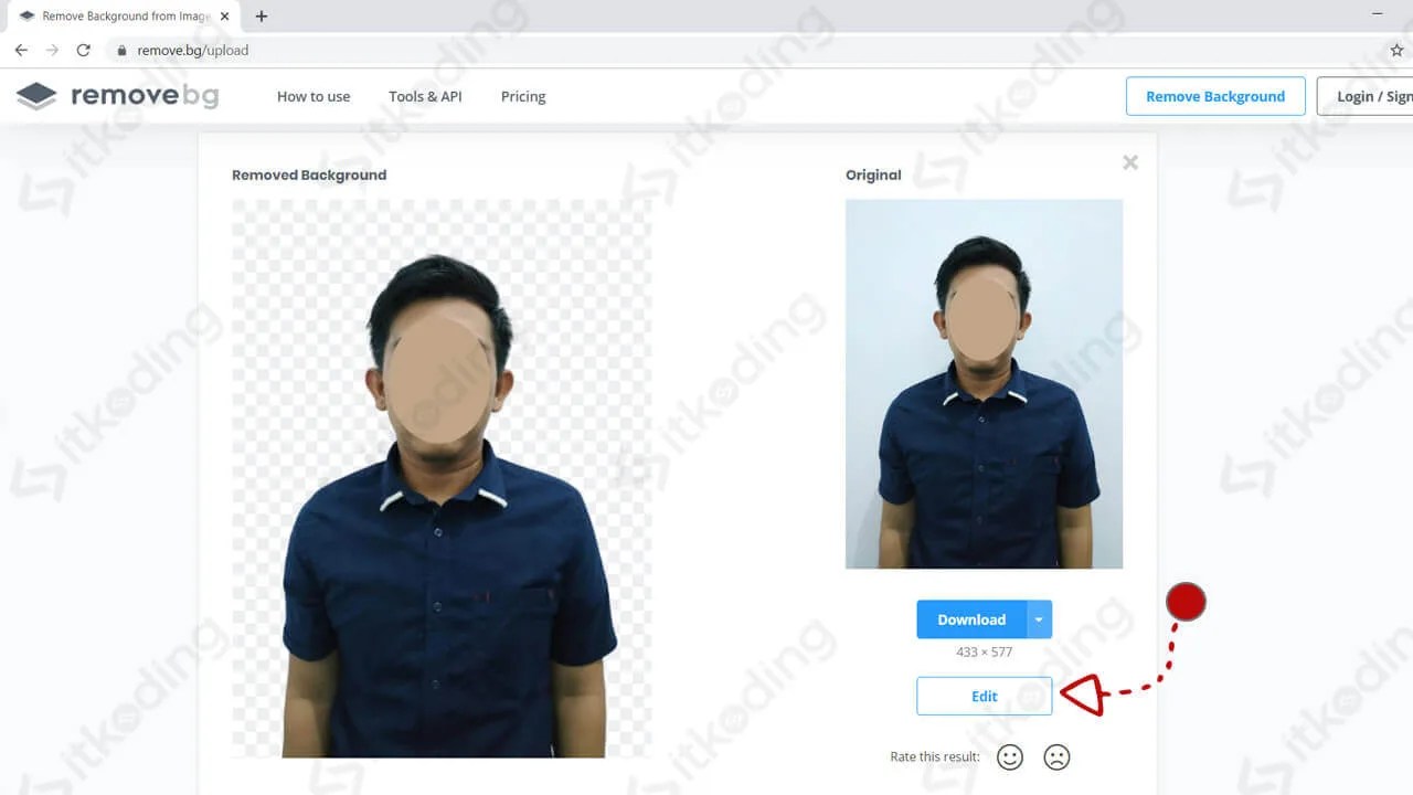 Edit Background Foto Online newstempo
