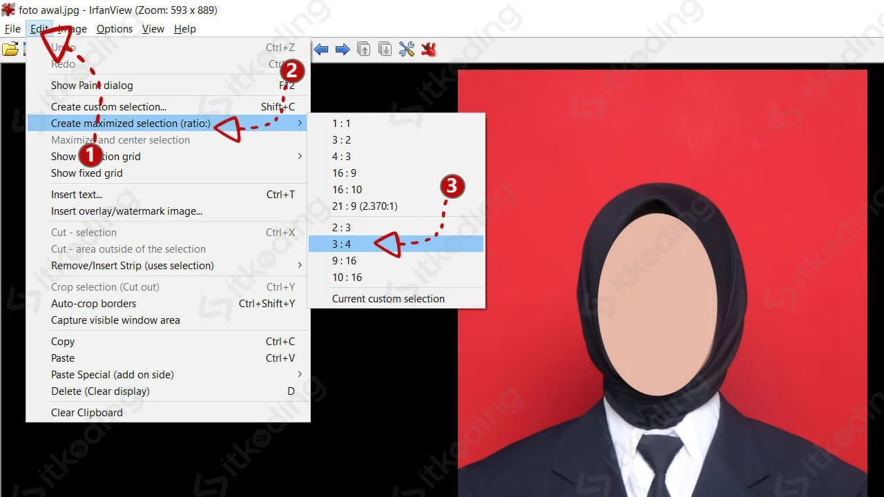 4 Cara Mengubah Ukuran Foto Menjadi 2x3, 3x4, 4x6