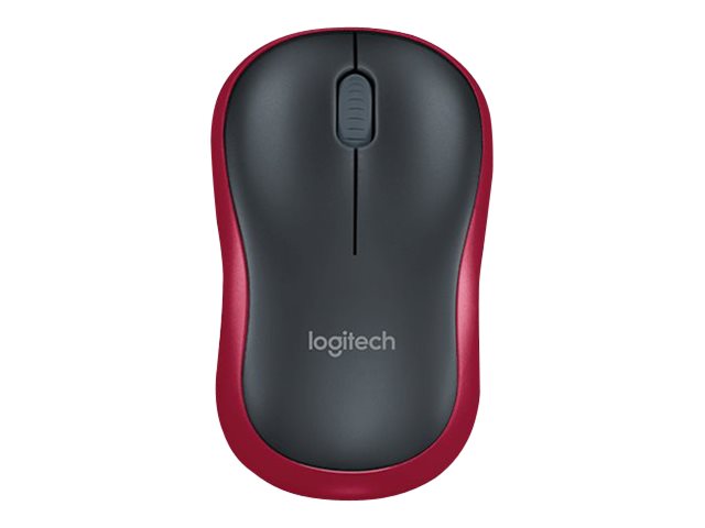 Logitech M185 Draadloze Muis Rood