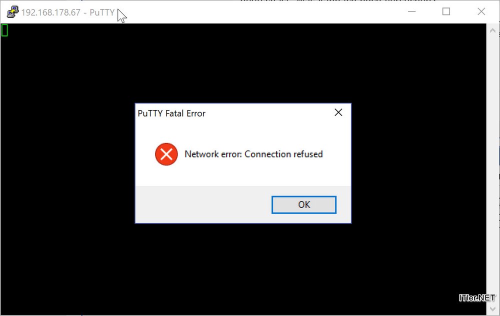 Raspberry Pi Network error Connection refused SSH