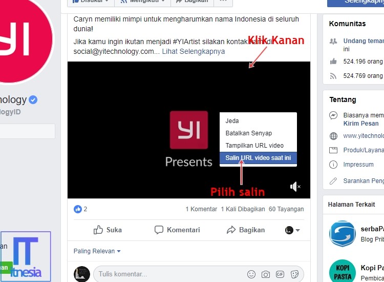 Cara Download Video Di Facebook PC (Gampang Banget) ITnesia