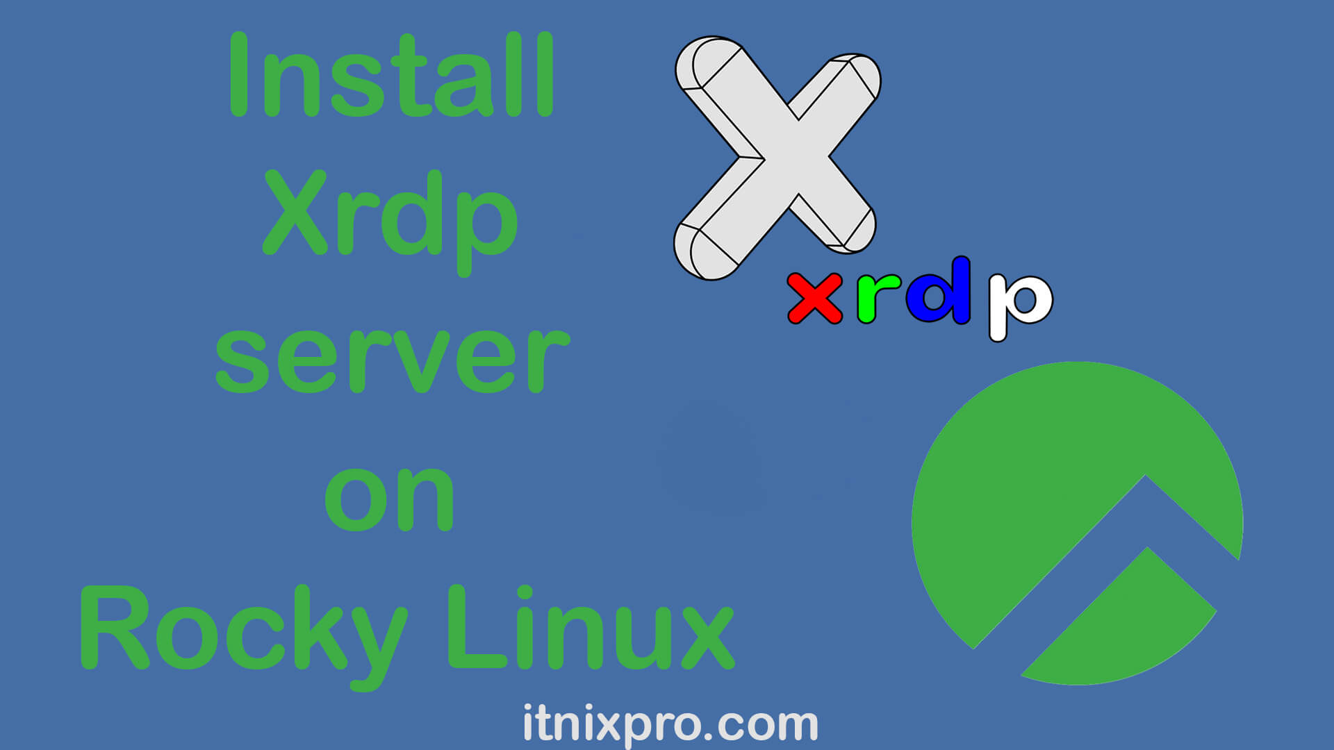 Install Xrdp server on Rocky Linux