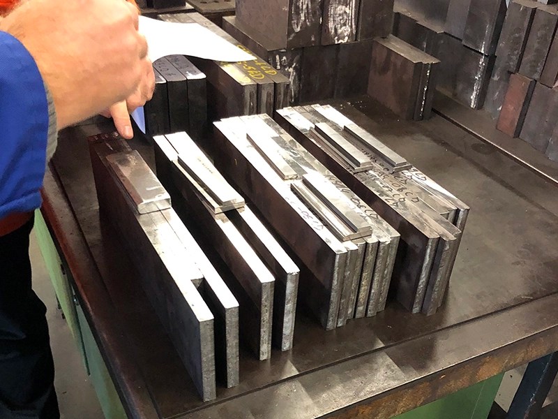 Raw materials inspection