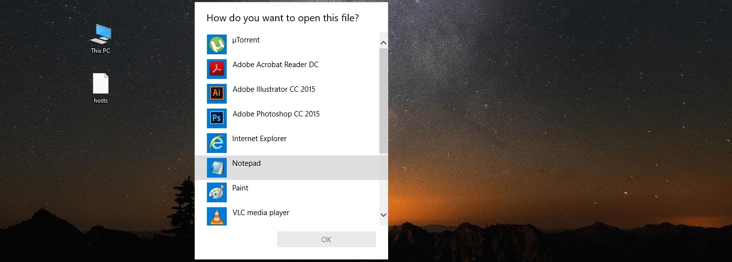 Point Domain to Server using Hosts file in Windows IT Nut