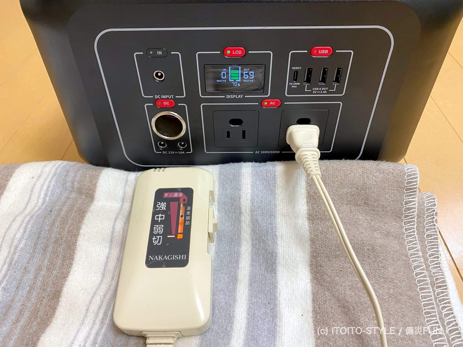 容量622Whポータブル電源『miLIn』+100Wソーラパネル徹底レビュー！[PR