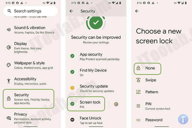6 Ways to Remove Lock Screen Password/PIN/Pattern on Android