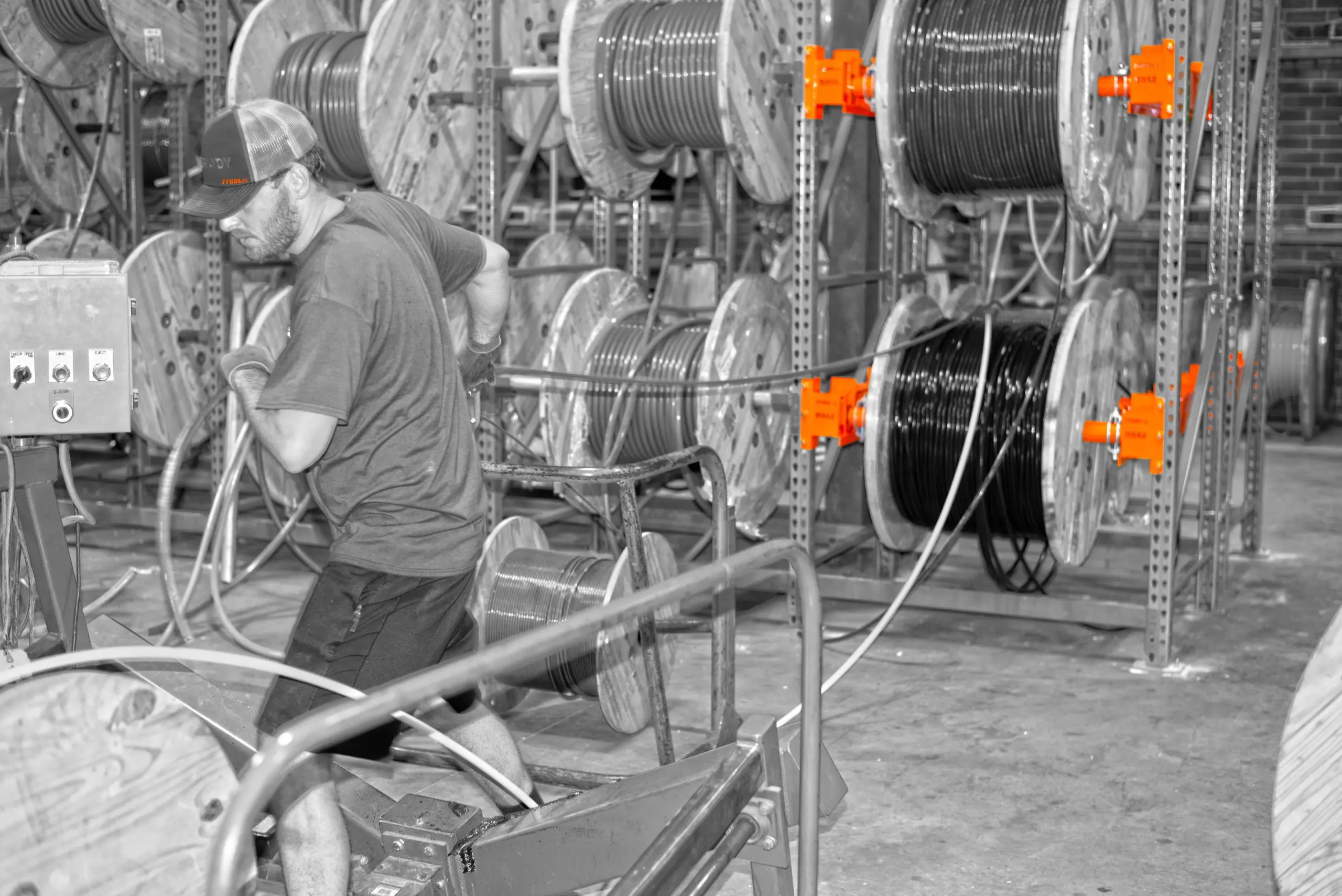 Spool Rack Bearing System™ iTOOLco