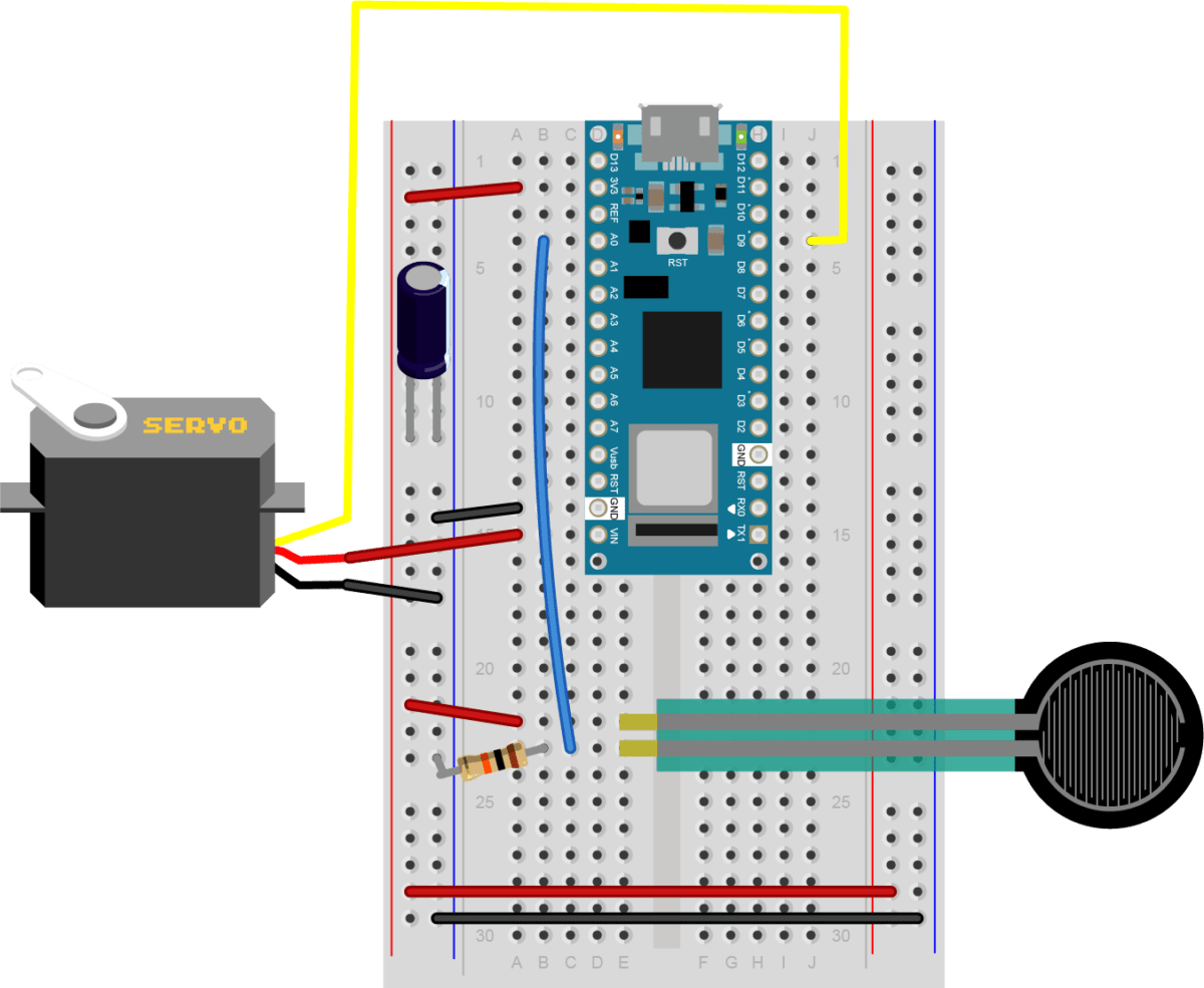 Lab Servo Motor Control with an Arduino ITP Physical Computing