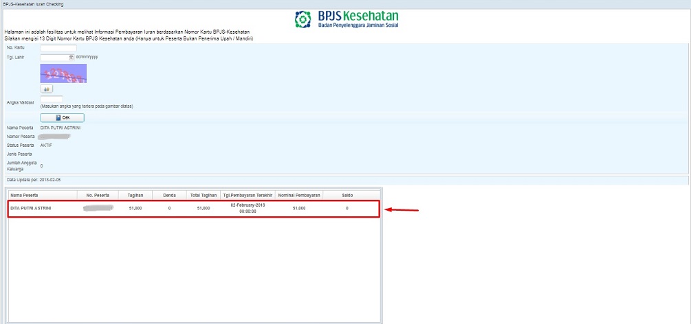 Jumlah peserta dalam program jaminan kesehatan nasional (jkn) yang diselenggarakan bpjs kesehatan mencapai 222,5 juta orang per 31 desember . Cara Cek Tagihan Bpjs Lewat Sms Atm Dan Online Itpoin