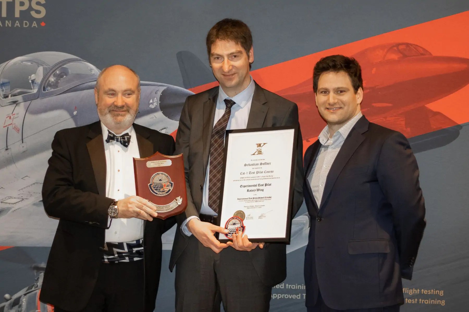 EASA CAT1 Test Pilot and CAT1 Lead Flight Test Engineers Graduation