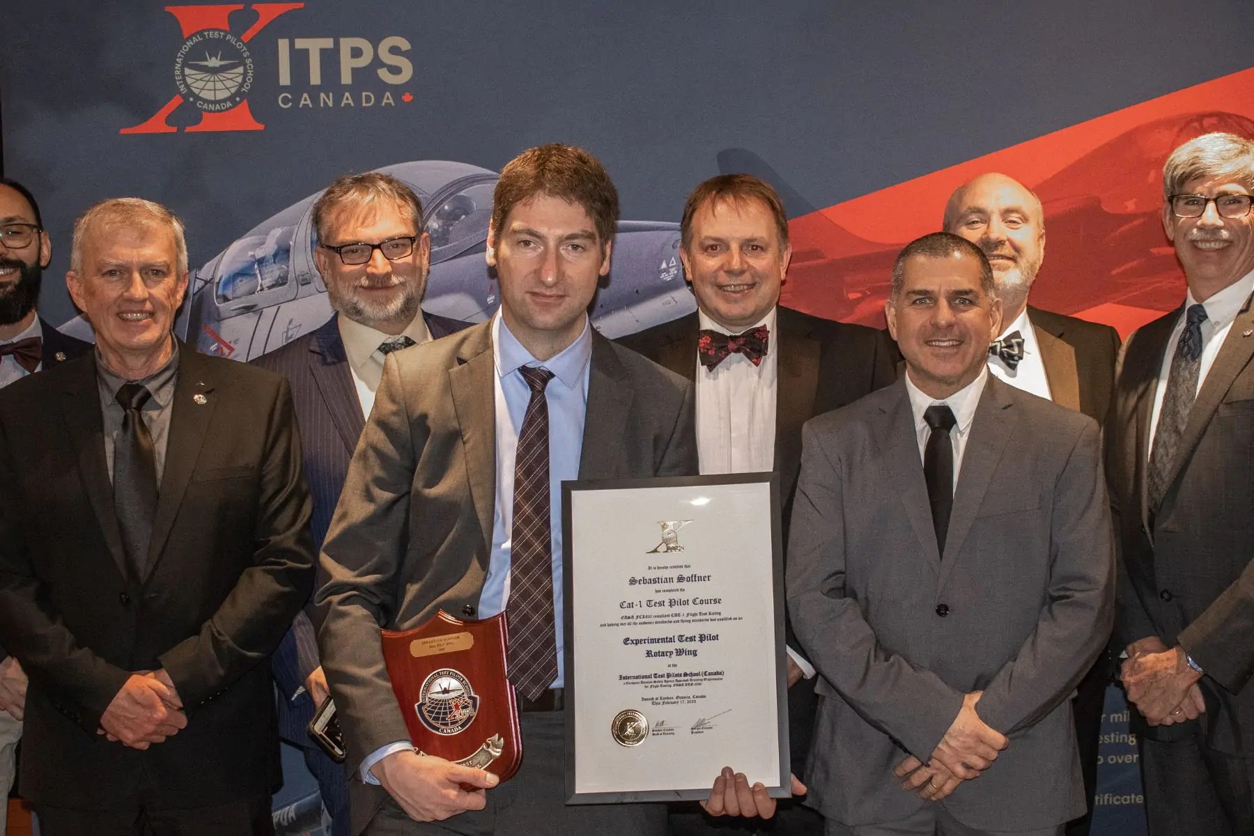 EASA CAT1 Test Pilot and CAT1 Lead Flight Test Engineers Graduation