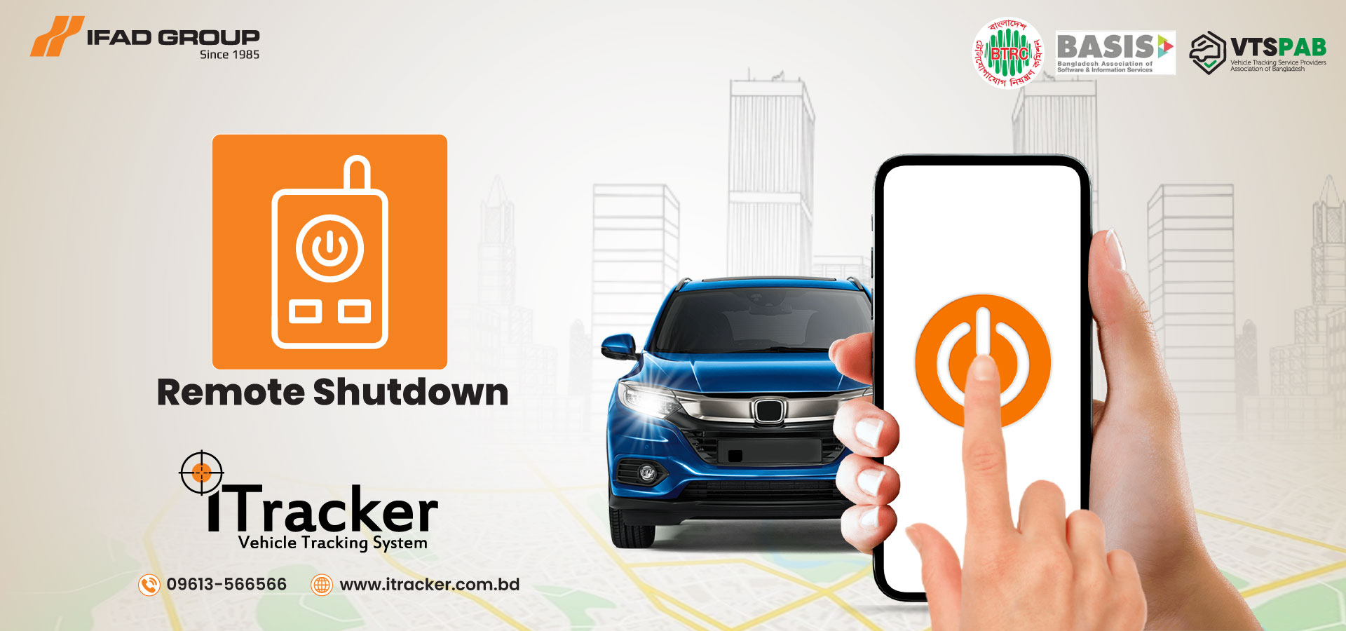 Remote Shutdown iTracker